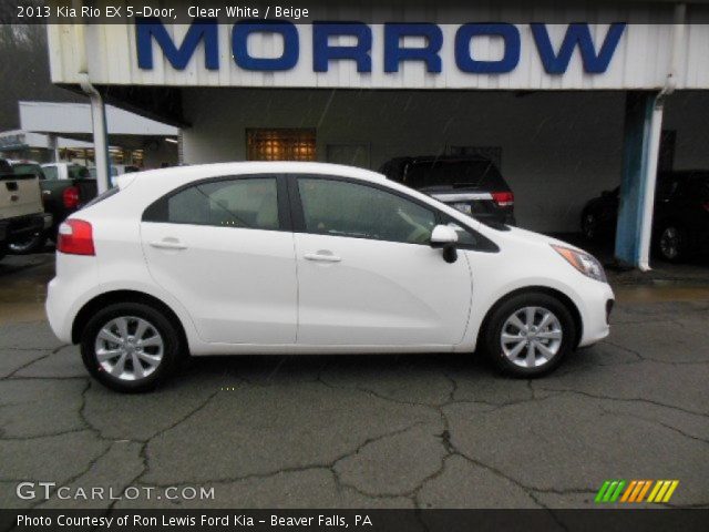 2013 Kia Rio EX 5-Door in Clear White