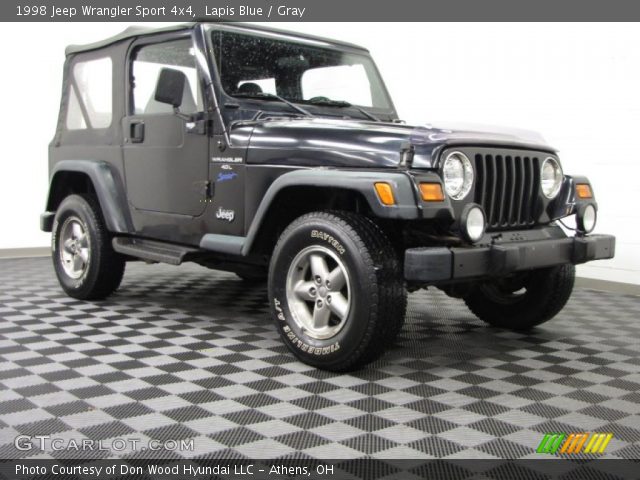 1998 Jeep Wrangler Sport 4x4 in Lapis Blue