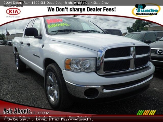 2004 Dodge Ram 1500 SLT Quad Cab in Bright White