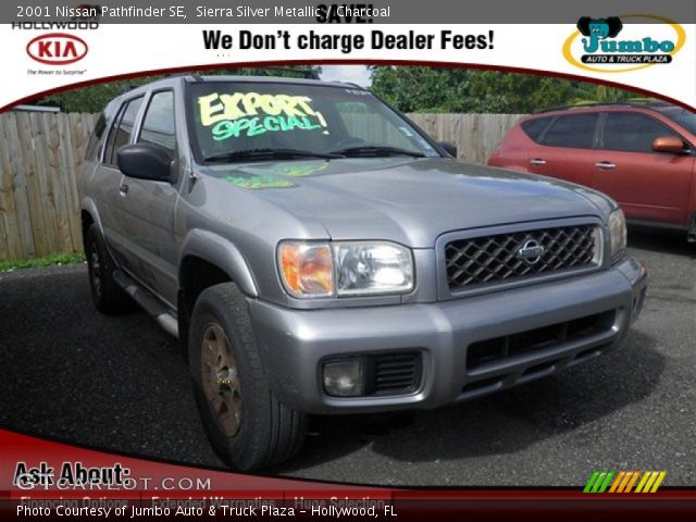 2001 Nissan Pathfinder SE in Sierra Silver Metallic