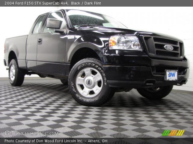 2004 Ford F150 STX SuperCab 4x4 in Black