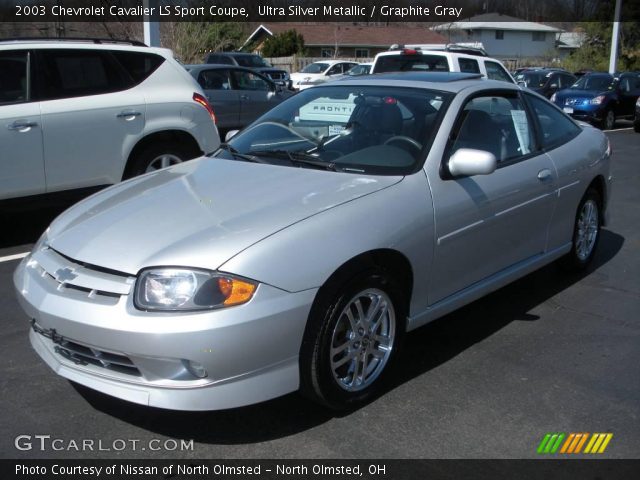 2003 Chevrolet Cavalier LS Sport Coupe in Ultra Silver Metallic
