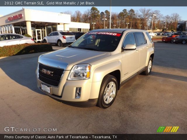 2012 GMC Terrain SLE in Gold Mist Metallic