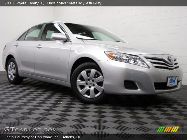 2010 Toyota Camry LE in Classic Silver Metallic