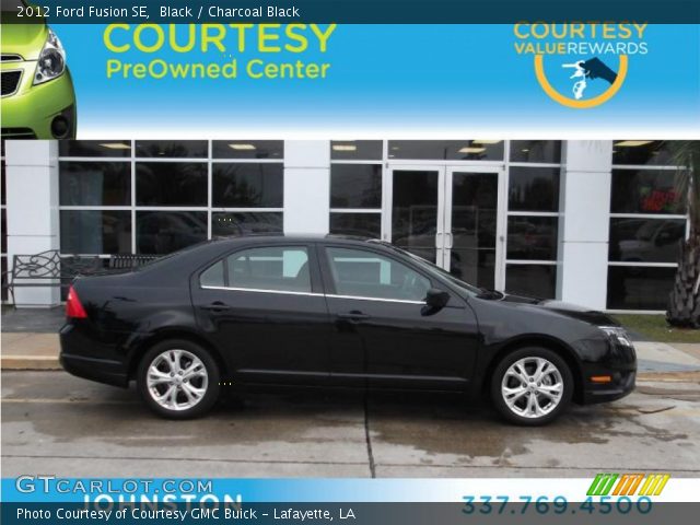 2012 Ford Fusion SE in Black