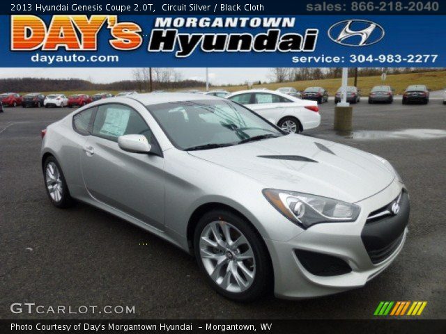 2013 Hyundai Genesis Coupe 2.0T in Circuit Silver