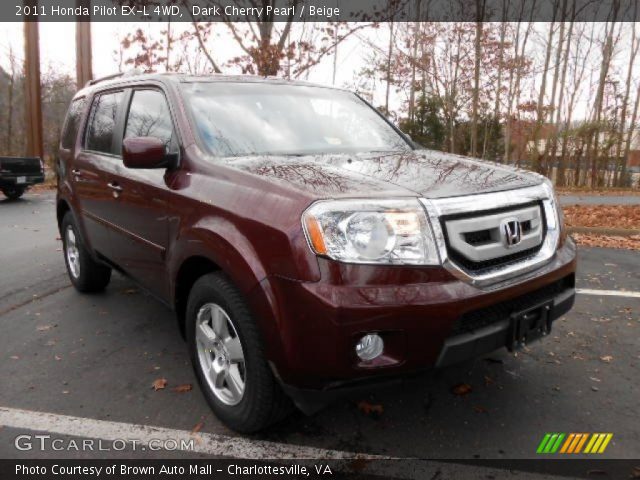 2011 Honda Pilot EX-L 4WD in Dark Cherry Pearl
