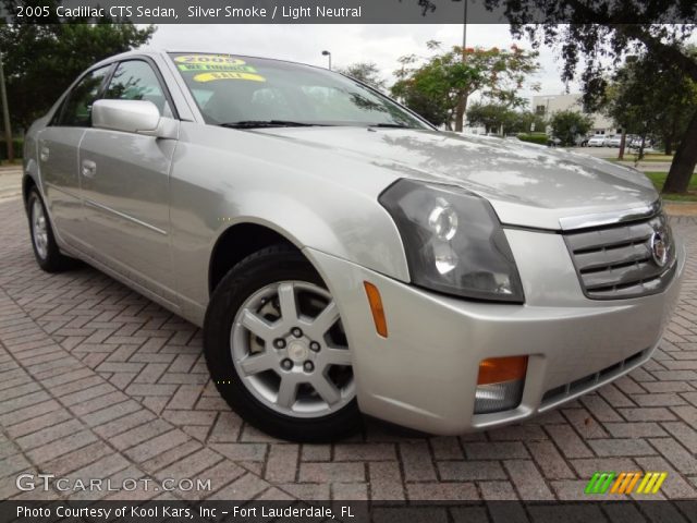 2005 Cadillac CTS Sedan in Silver Smoke