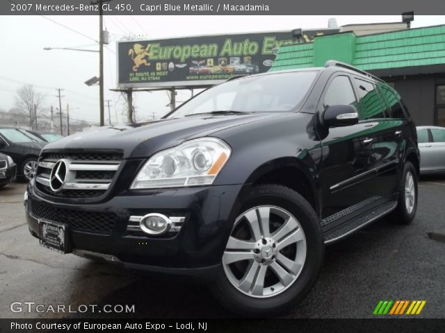 2007 Mercedes-Benz GL 450 in Capri Blue Metallic