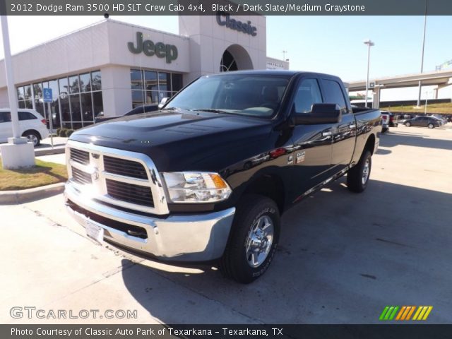 2012 Dodge Ram 3500 HD SLT Crew Cab 4x4 in Black