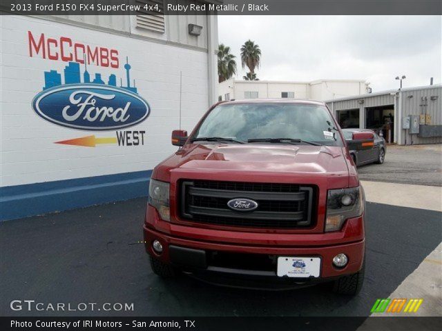 2013 Ford F150 FX4 SuperCrew 4x4 in Ruby Red Metallic
