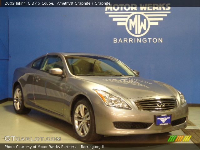 2009 Infiniti G 37 x Coupe in Amethyst Graphite