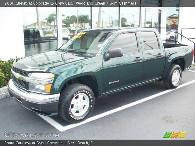 2006 Chevrolet Colorado LS Crew Cab in Woodland Green