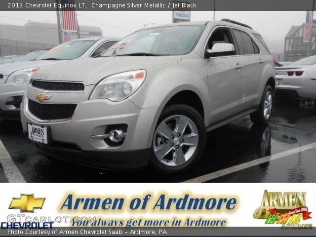 2013 Chevrolet Equinox LT in Champagne Silver Metallic