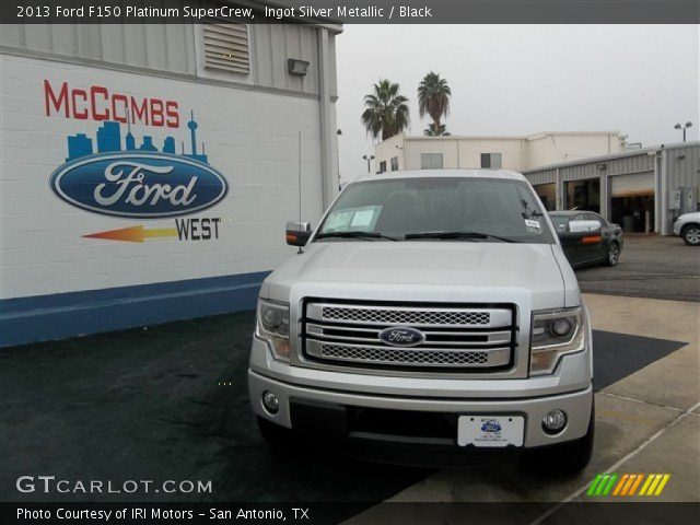 2013 Ford F150 Platinum SuperCrew in Ingot Silver Metallic