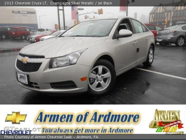 2013 Chevrolet Cruze LT in Champagne Silver Metallic