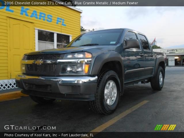 2006 Chevrolet Colorado Z71 Crew Cab in Blue Granite Metallic