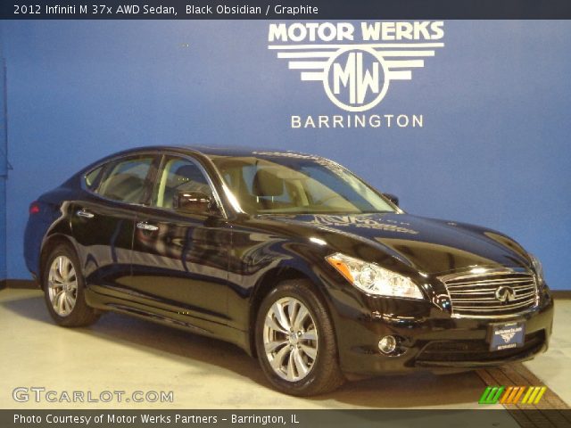 2012 Infiniti M 37x AWD Sedan in Black Obsidian