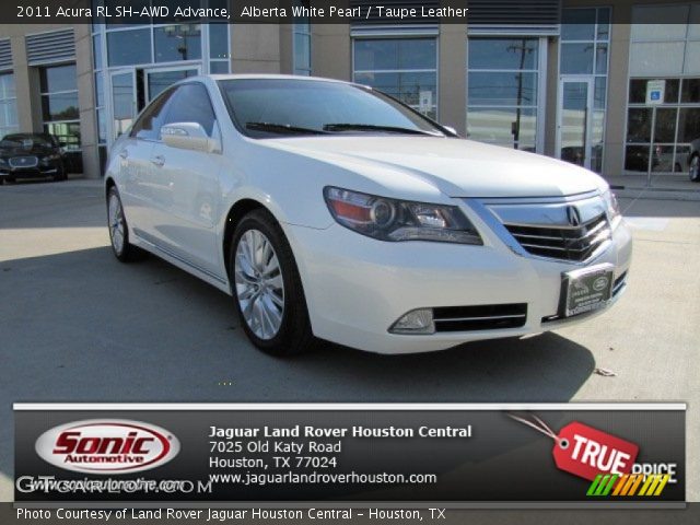 2011 Acura RL SH-AWD Advance in Alberta White Pearl