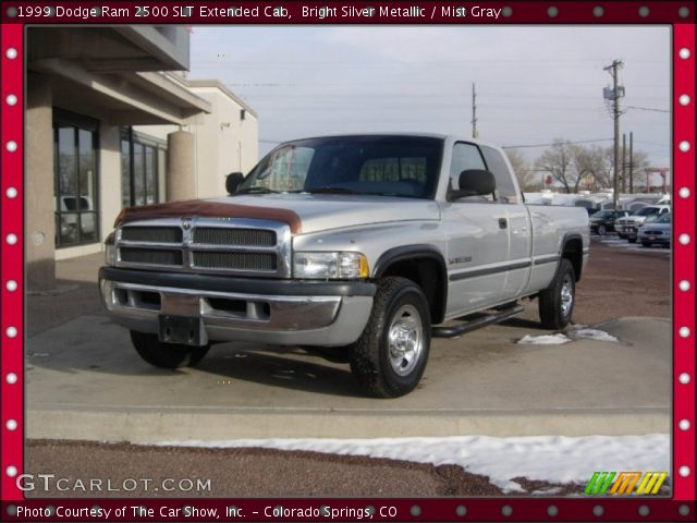 1999 Dodge Ram 2500 SLT Extended Cab in Bright Silver Metallic