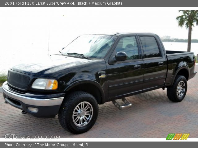 2001 Ford F150 Lariat SuperCrew 4x4 in Black