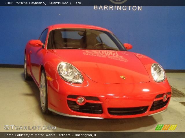 2006 Porsche Cayman S in Guards Red