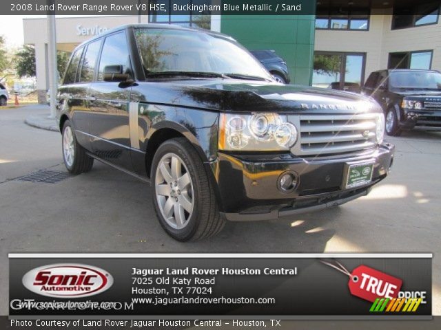 2008 Land Rover Range Rover V8 HSE in Buckingham Blue Metallic