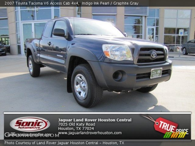 2007 Toyota Tacoma V6 Access Cab 4x4 in Indigo Ink Pearl