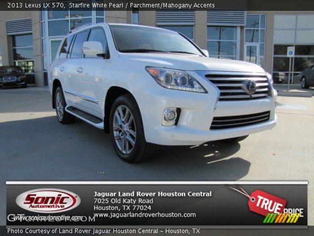 2013 Lexus LX 570 in Starfire White Pearl