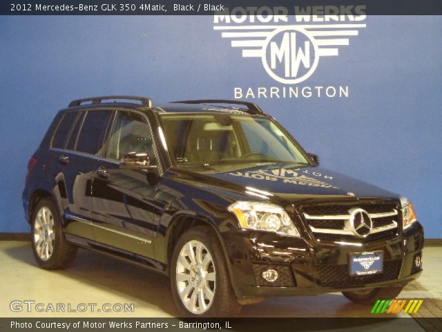 2012 Mercedes-Benz GLK 350 4Matic in Black