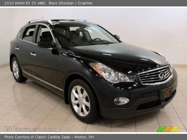 2010 Infiniti EX 35 AWD in Black Obsidian