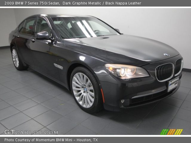 2009 BMW 7 Series 750i Sedan in Dark Graphite Metallic