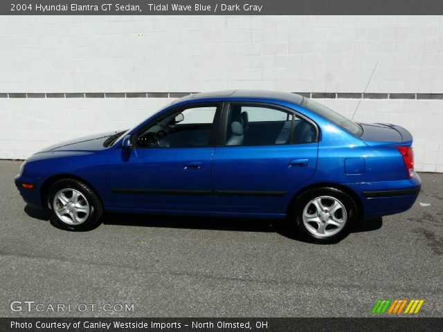 2004 Hyundai Elantra GT Sedan in Tidal Wave Blue