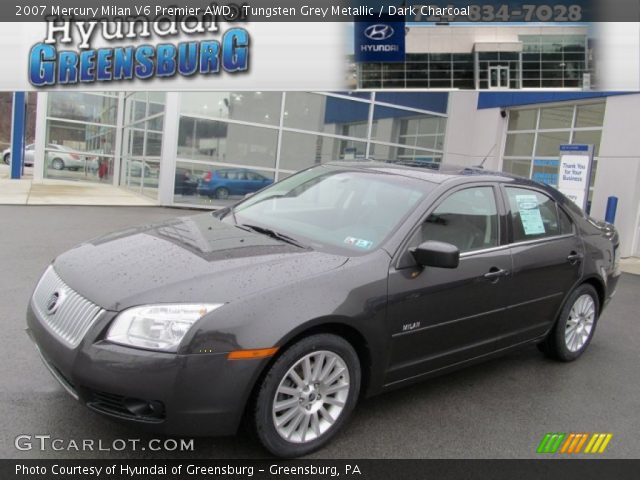 2007 Mercury Milan V6 Premier AWD in Tungsten Grey Metallic