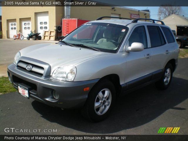 2005 Hyundai Santa Fe GLS 4WD in Smart Silver