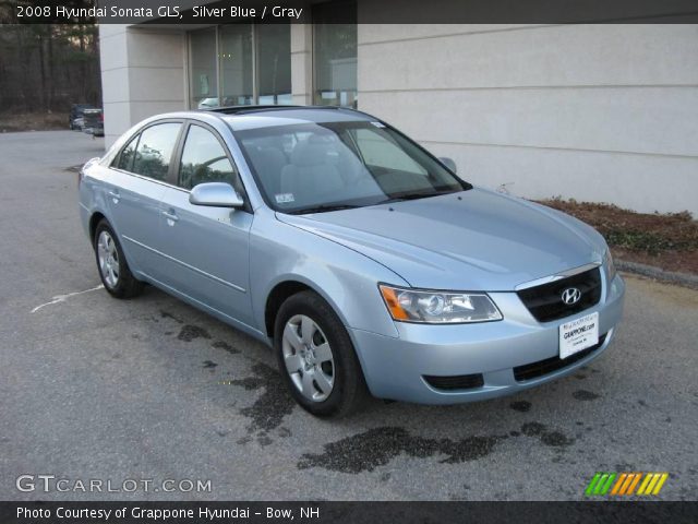 2008 Hyundai Sonata GLS in Silver Blue