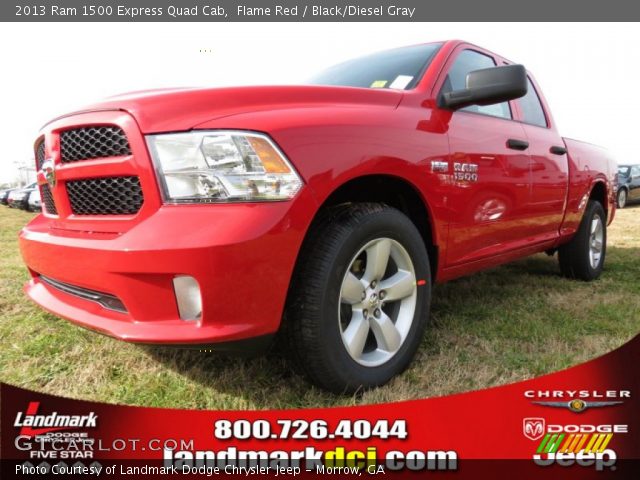 2013 Ram 1500 Express Quad Cab in Flame Red