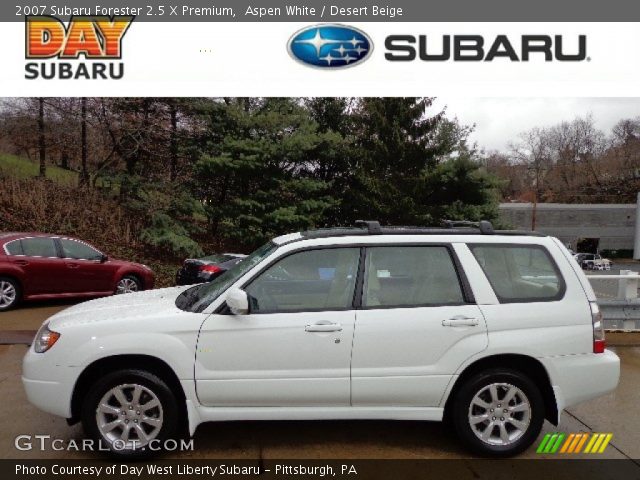 2007 Subaru Forester 2.5 X Premium in Aspen White
