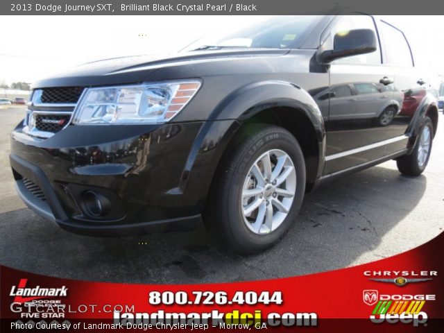 2013 Dodge Journey SXT in Brilliant Black Crystal Pearl