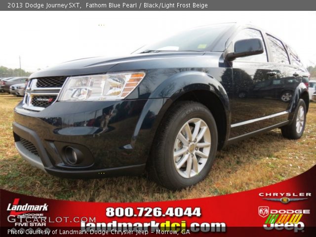 2013 Dodge Journey SXT in Fathom Blue Pearl