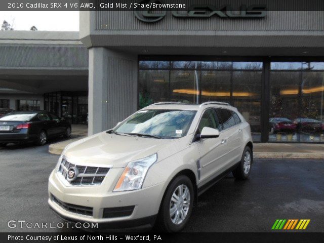 2010 Cadillac SRX 4 V6 AWD in Gold Mist