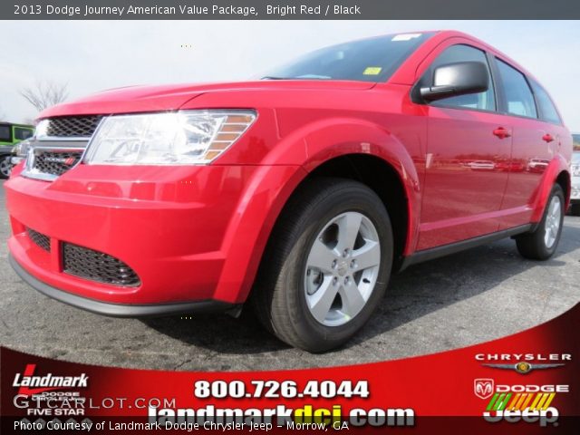 2013 Dodge Journey American Value Package in Bright Red