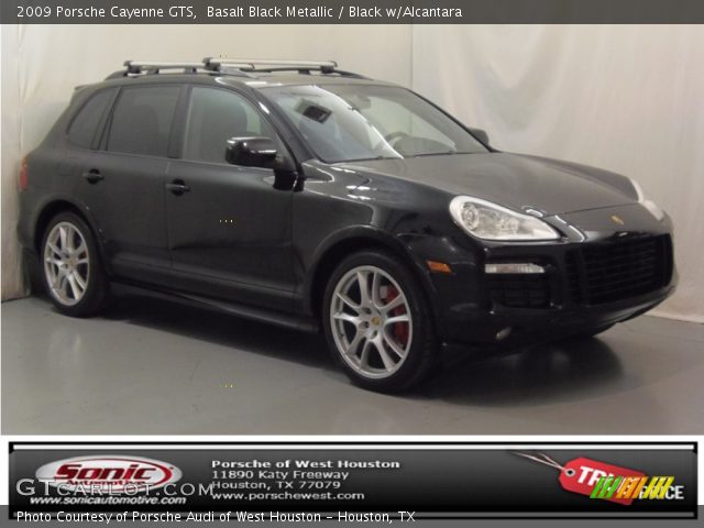 2009 Porsche Cayenne GTS in Basalt Black Metallic