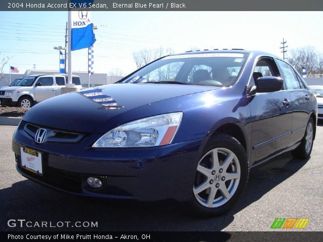 2004 Honda Accord EX V6 Sedan in Eternal Blue Pearl