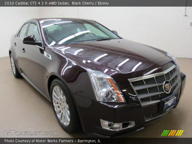 2010 Cadillac CTS 4 3.6 AWD Sedan in Black Cherry