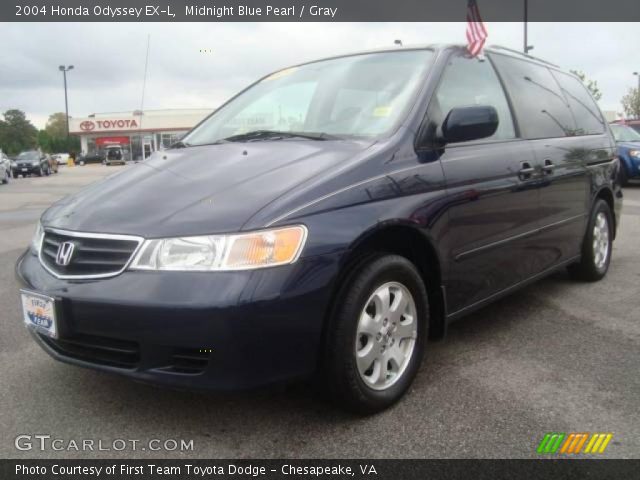 2004 Honda Odyssey EX-L in Midnight Blue Pearl