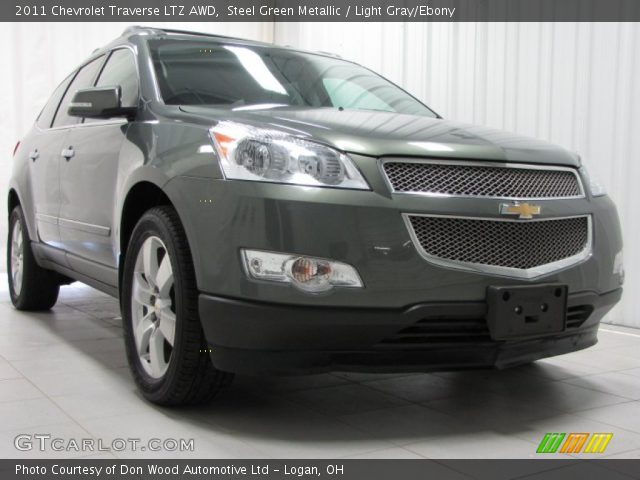 2011 Chevrolet Traverse LTZ AWD in Steel Green Metallic