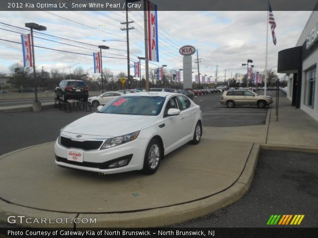 2012 Kia Optima LX in Snow White Pearl