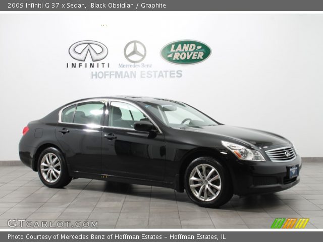 2009 Infiniti G 37 x Sedan in Black Obsidian
