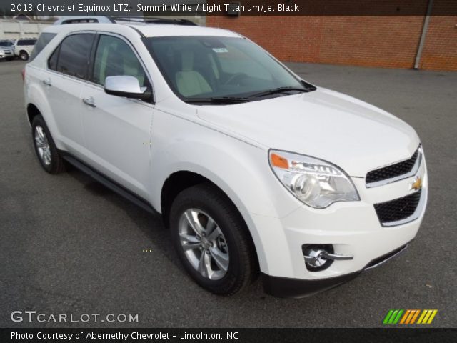 2013 Chevrolet Equinox LTZ in Summit White